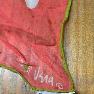 🍉 Antique EUC All Silk Scarves by Vera Made in Japan